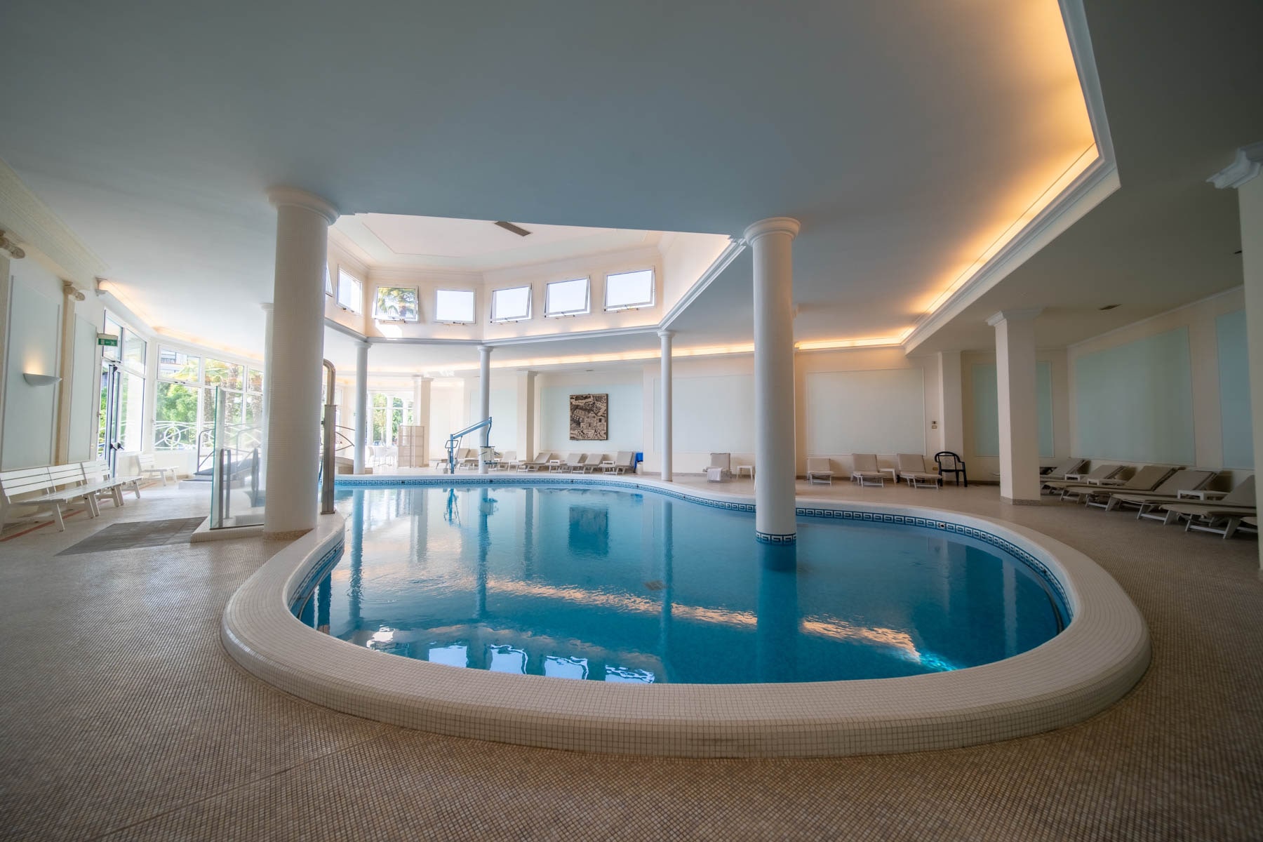 Piscina termale interna